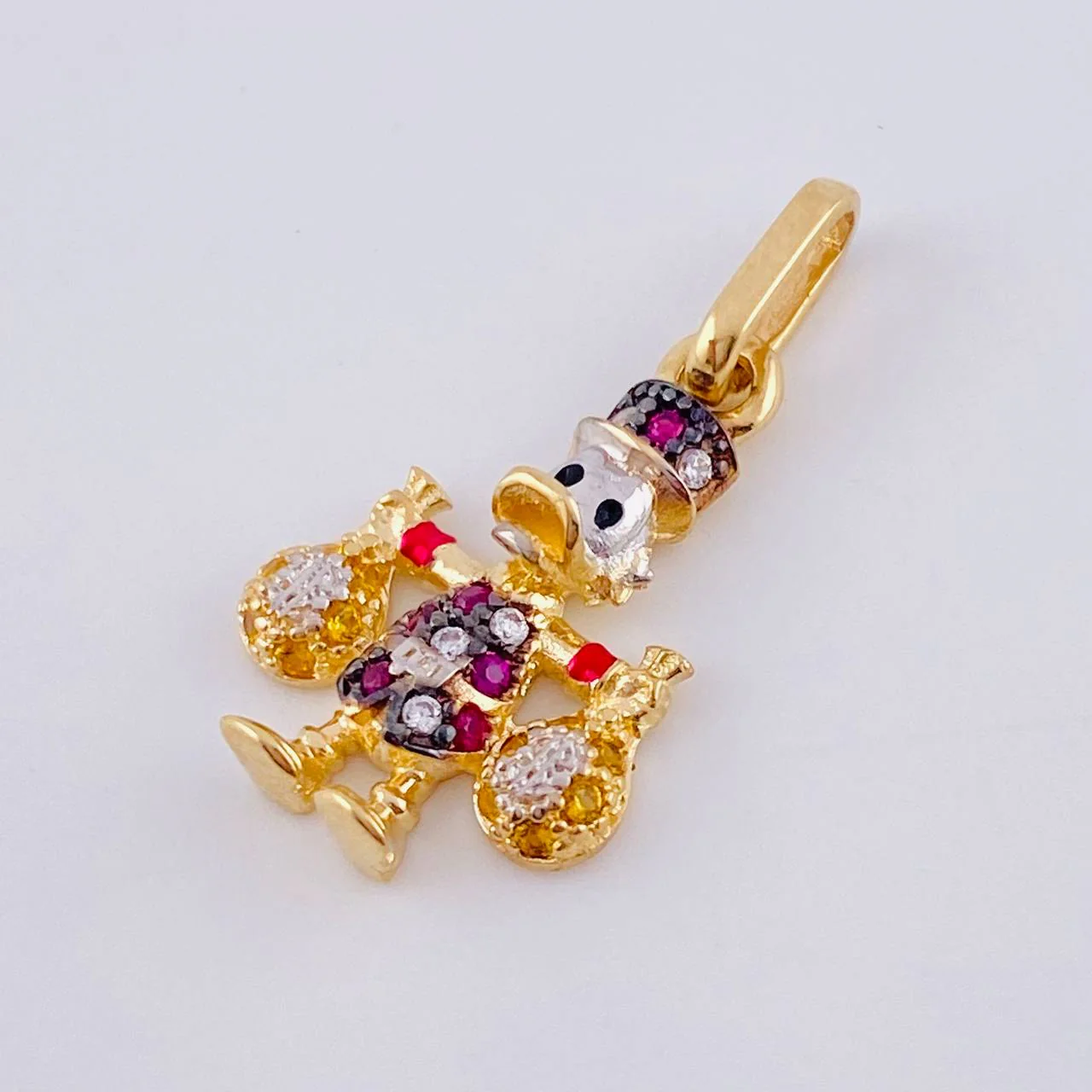 Dije Pato Bolsa Dinero 1.65gr / 2.3cm / Oro Amarillo 18K - Image 3