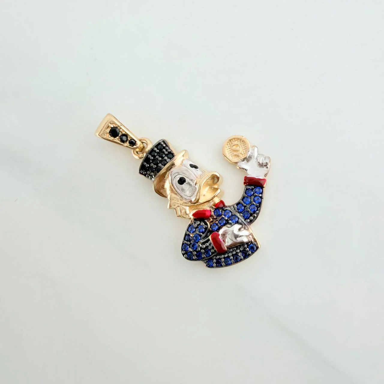 Dije Pato Inspirado 3.2gr / 3cm / Tres Oros 18K % - Image 2