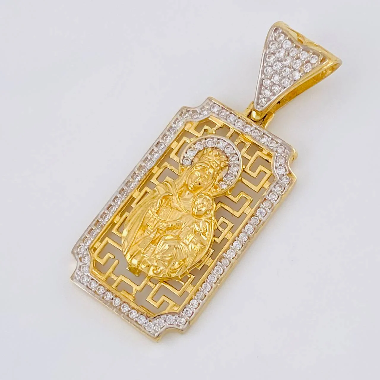 Dije Placa Virgen Del Carmen 6 g / 3.8 cm Oro Amarillo 18K - Image 3