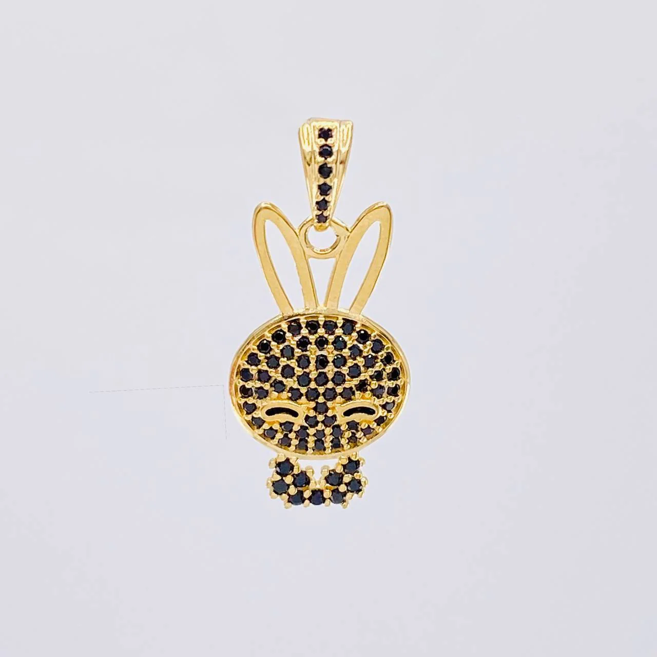 Dije Rostro Conejo 2.25 g / 2.7 cm Oro Amarillo 18K - Image 2