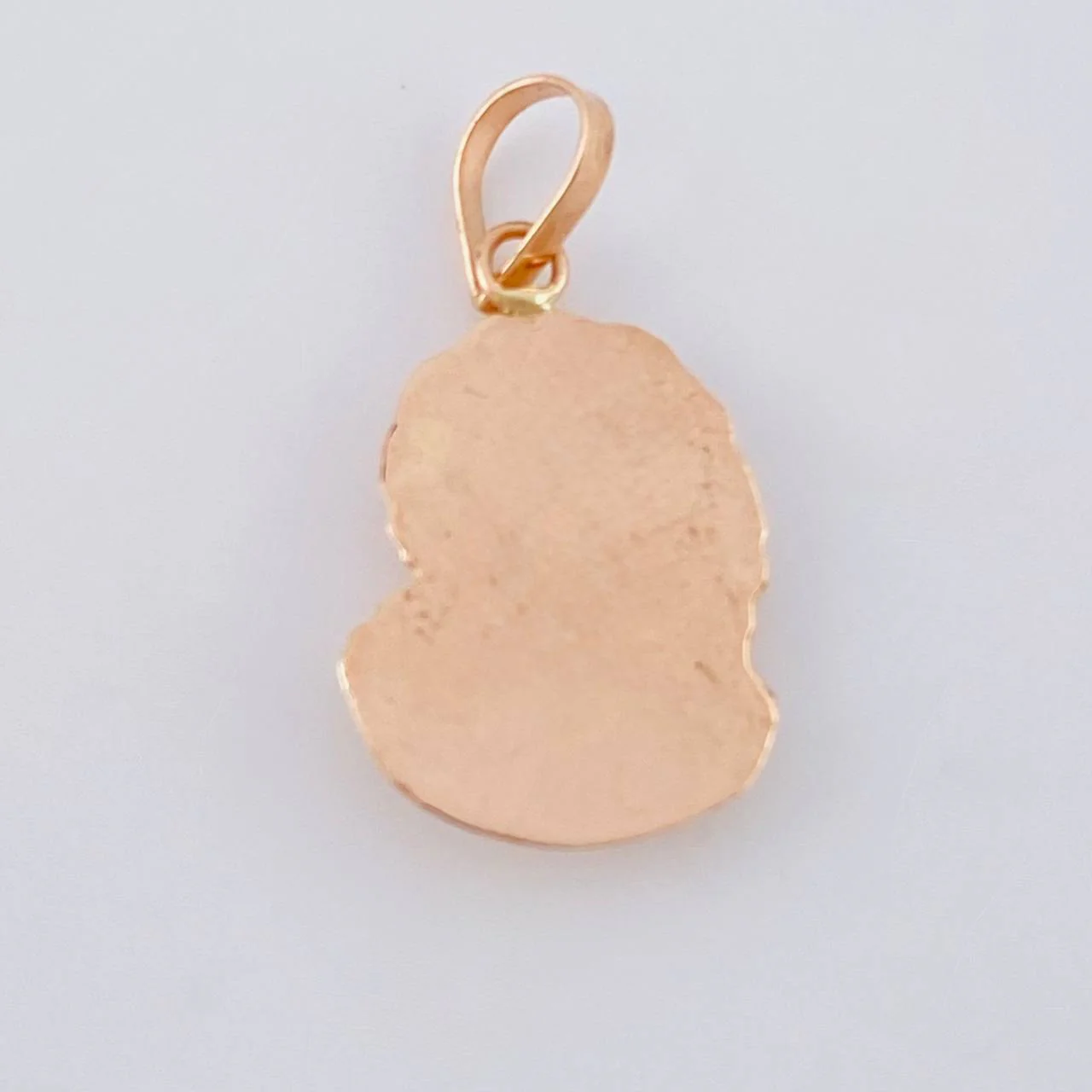 Dije Rostro Cristo 1 g / 2.4 cm Oro Rosa 18K - Image 4