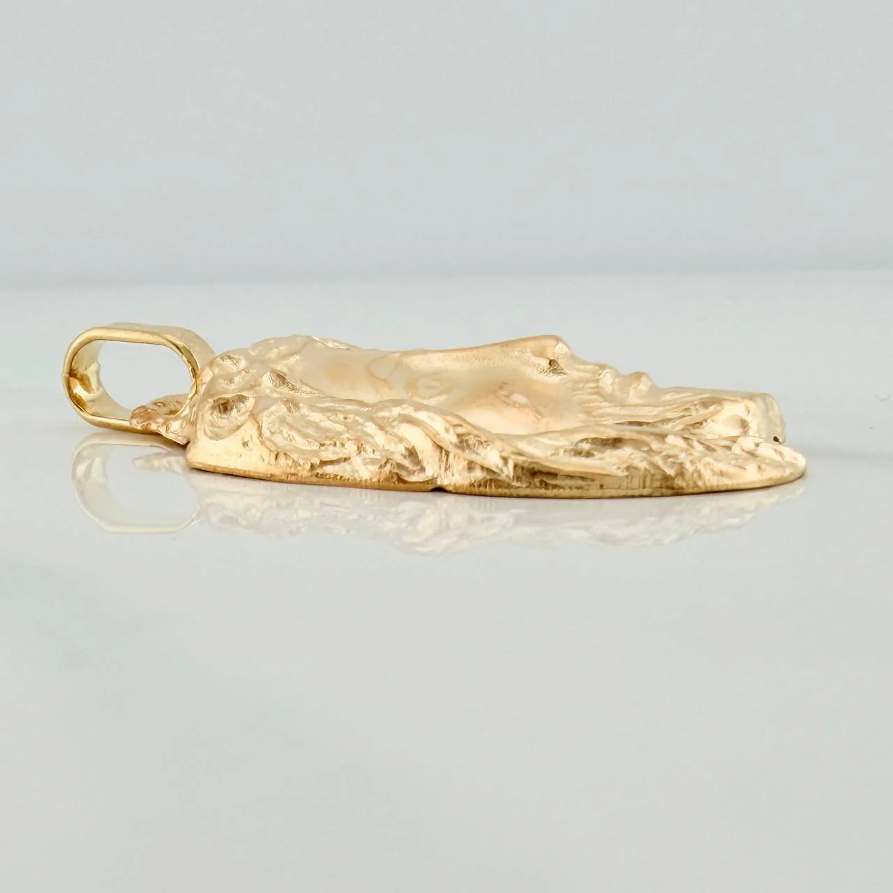 Dije Rostro Cristo 5.9gr / 4.4cm / Oro Amarillo 18K - Image 3