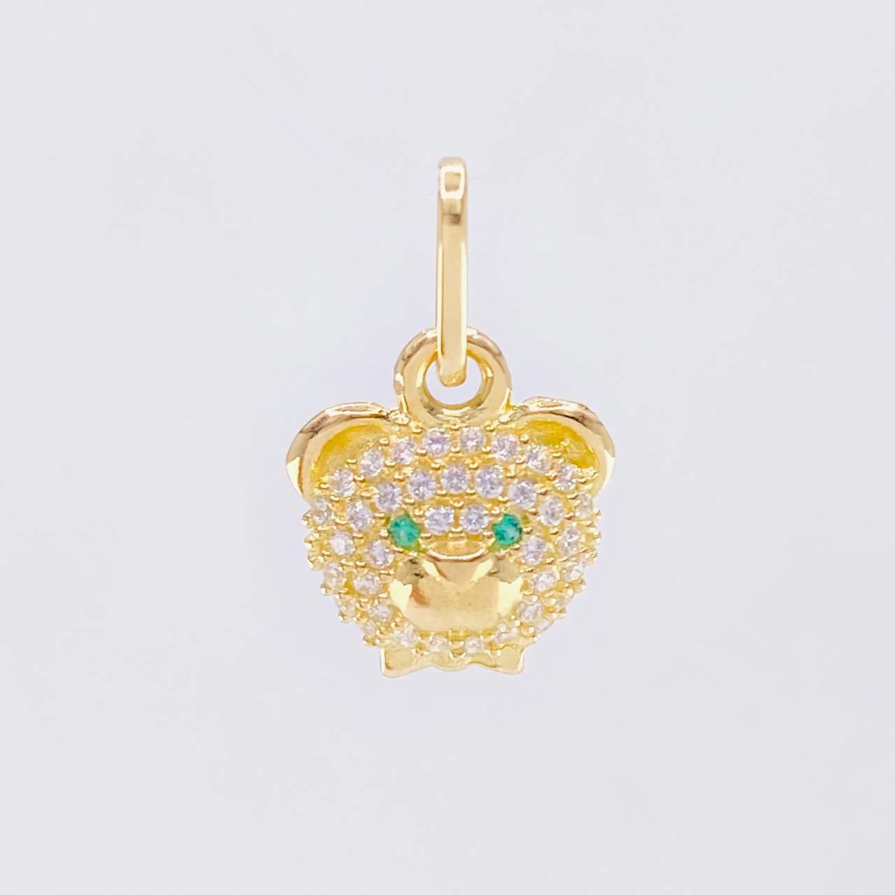 Dije Rostro Oso 1.05 g / 1.5 cm Oro Amarillo 18K - Image 2
