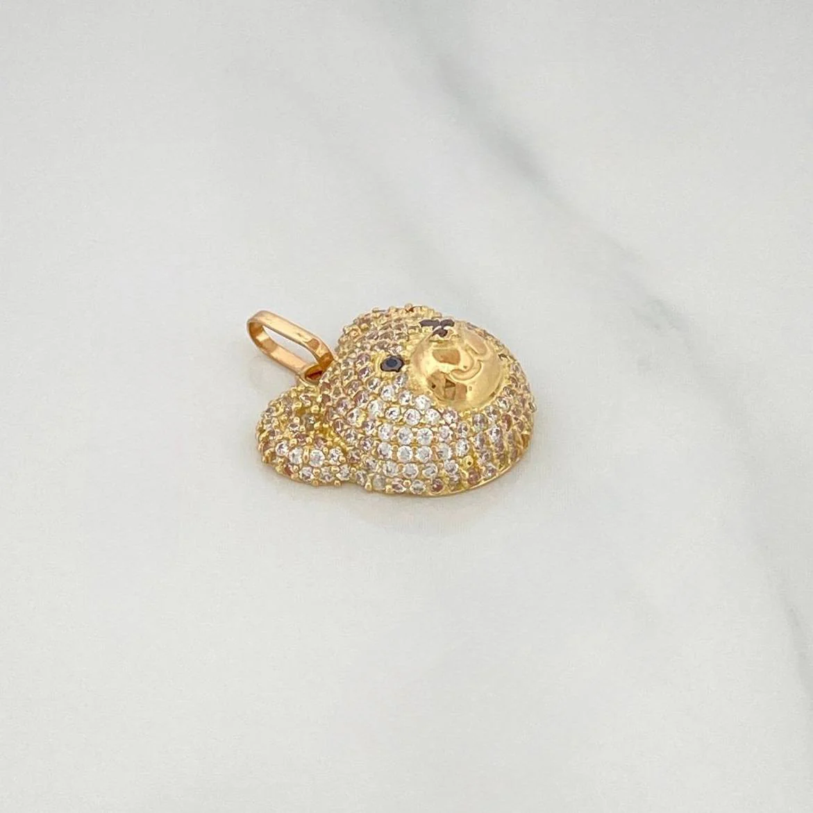 Dije Rostro Oso 2.95 g / 2 cm Oro Amarillo 18K - Image 2