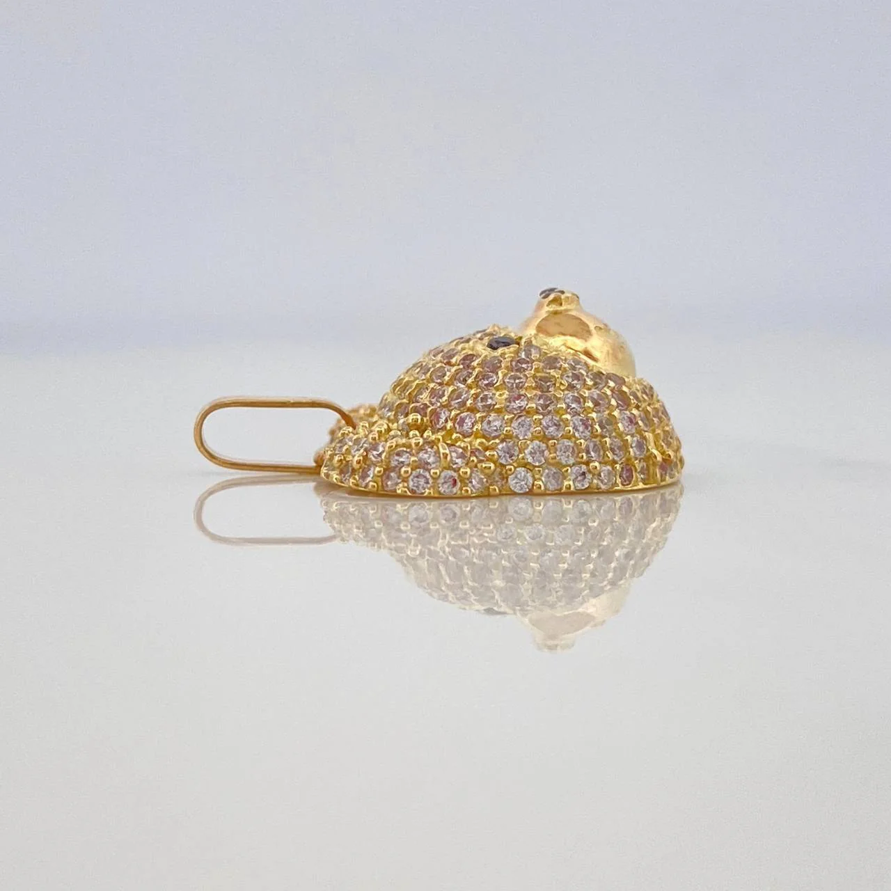 Dije Rostro Oso 2.95 g / 2 cm Oro Amarillo 18K - Image 3