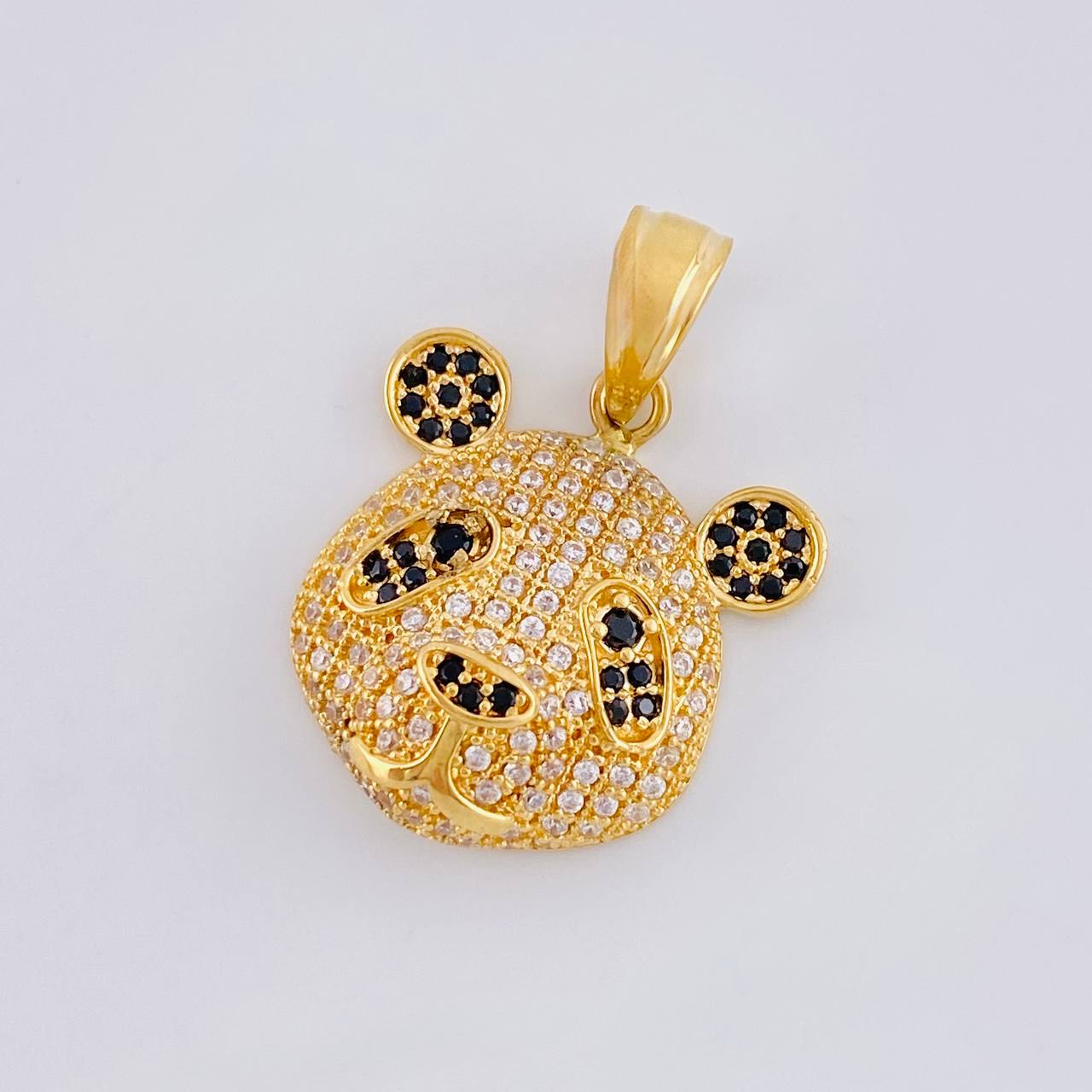 Dije Rostro Oso Panda 4.55 g / 2.6 cm Oro Amarillo 18K - Image 3