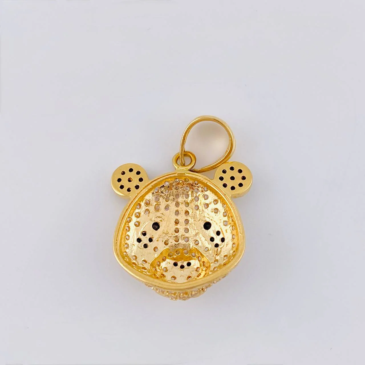 Dije Rostro Oso Panda 4.55 g / 2.6 cm Oro Amarillo 18K - Image 4