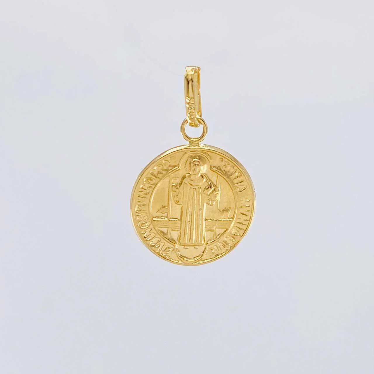 Dije San Benito 0.7 g / 2 cm Oro Amarillo 18K - Image 2