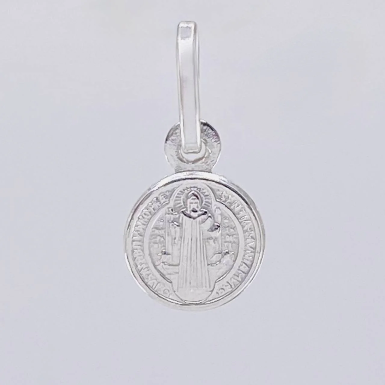 Dije San Benito 1.3 g / 2 cm Plata 925 - Image 6