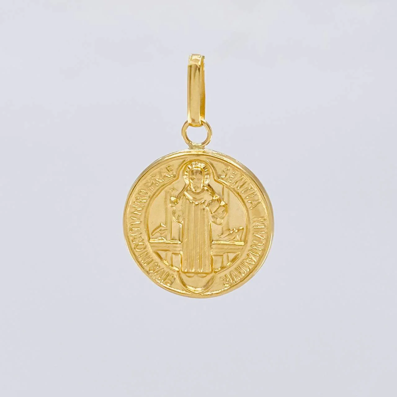 Dije San Benito 1.45 g / 2.6 cm Oro Amarillo 18K - Image 2