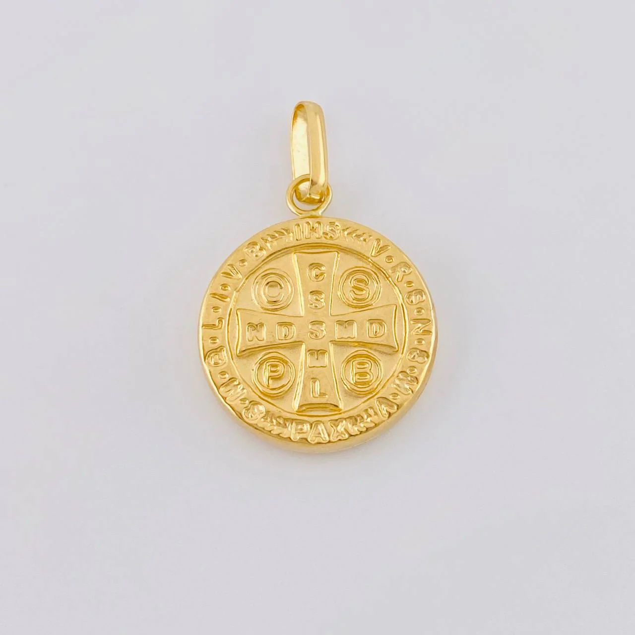 Dije San Benito 1.45 g / 2.6 cm Oro Amarillo 18K - Image 3