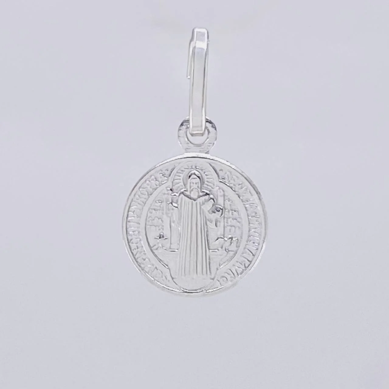 Dije San Benito 1 g / 1.8 cm Plata 925 - Image 5