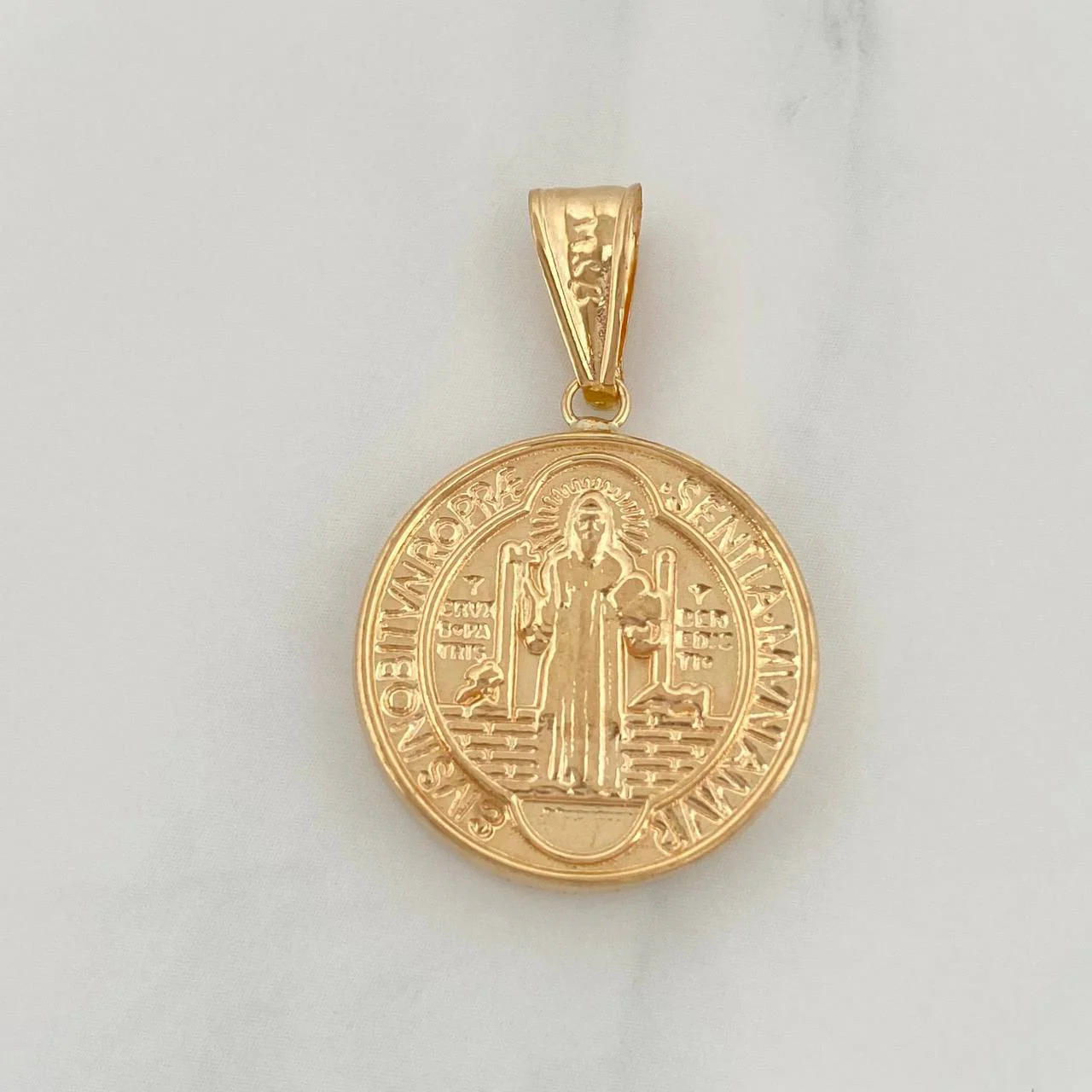 Dije San Benito 2.55 g / 3 cm Oro Amarillo 18K