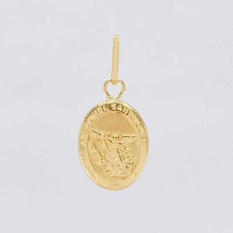 Dije San Miguel Arcangel 0.65 g / 2 cm Oro Amarillo 18K - Image 2