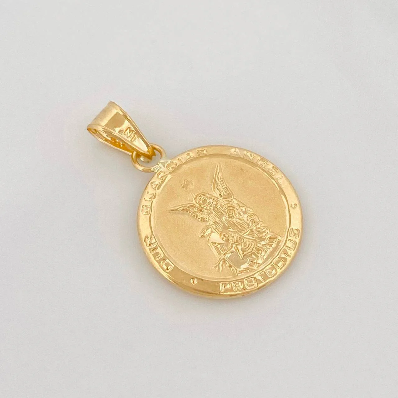 Dije San Miguel Arcángel 1.25g / 2.4cm Oro Amarillo 18K - Image 3