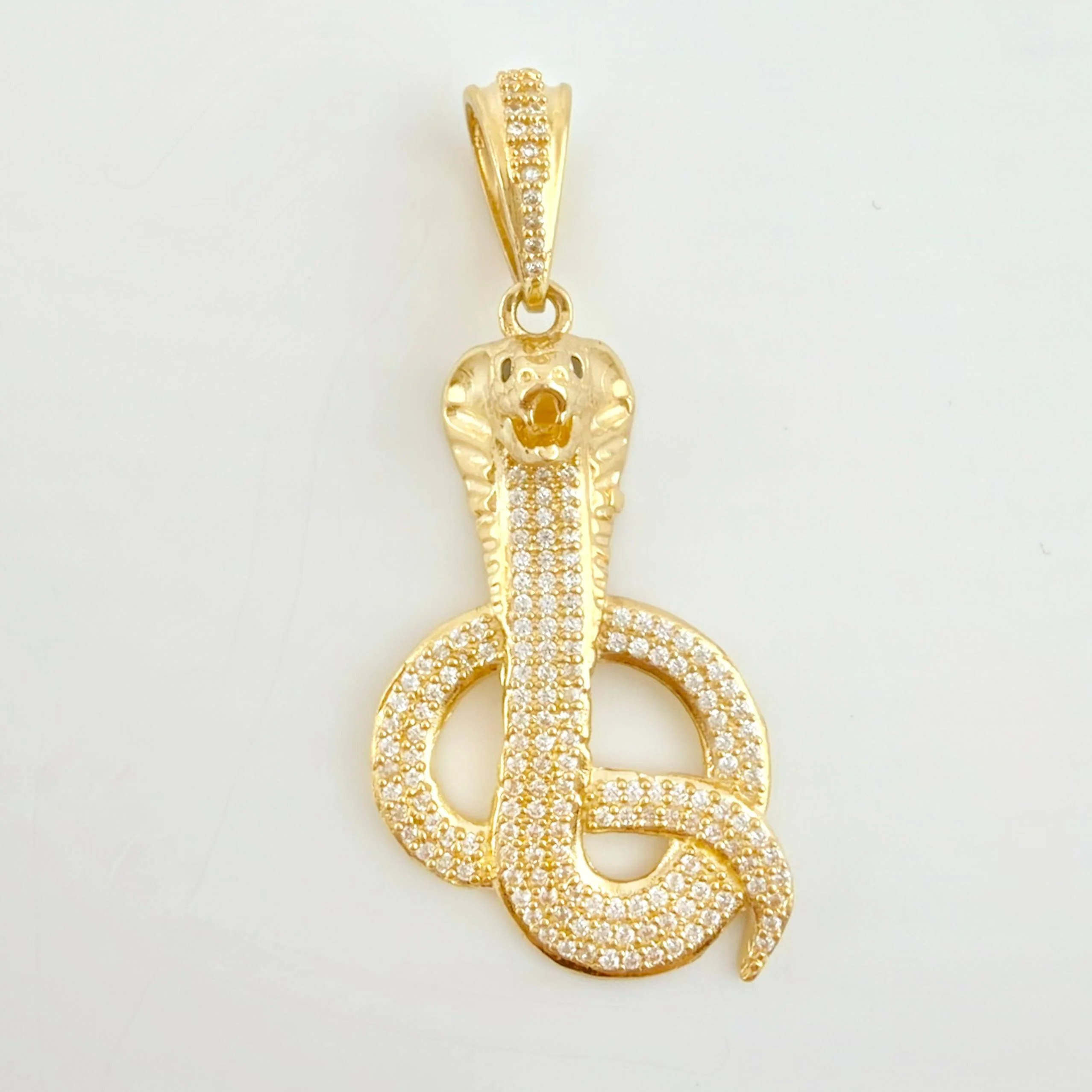 Dije Serpiente Cobra 7gr / 4.8cm / Oro Amarillo 18K - Image 3