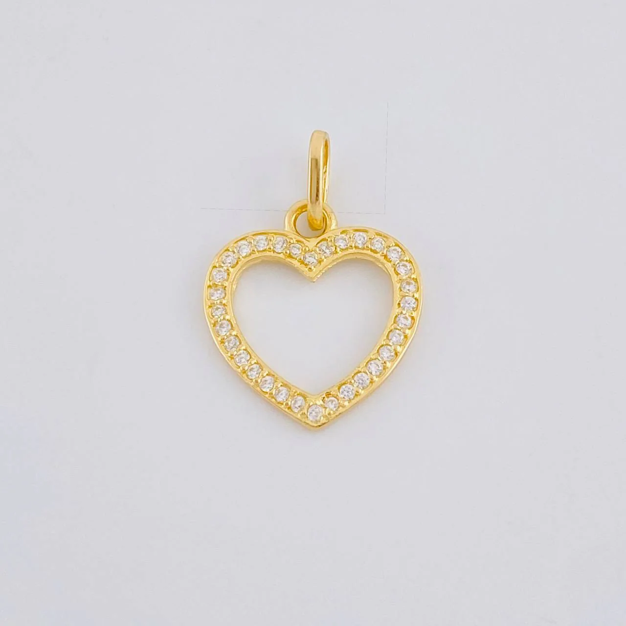 Dije Silueta Corazón 0.95 g / 2 cm Oro Amarillo 18K