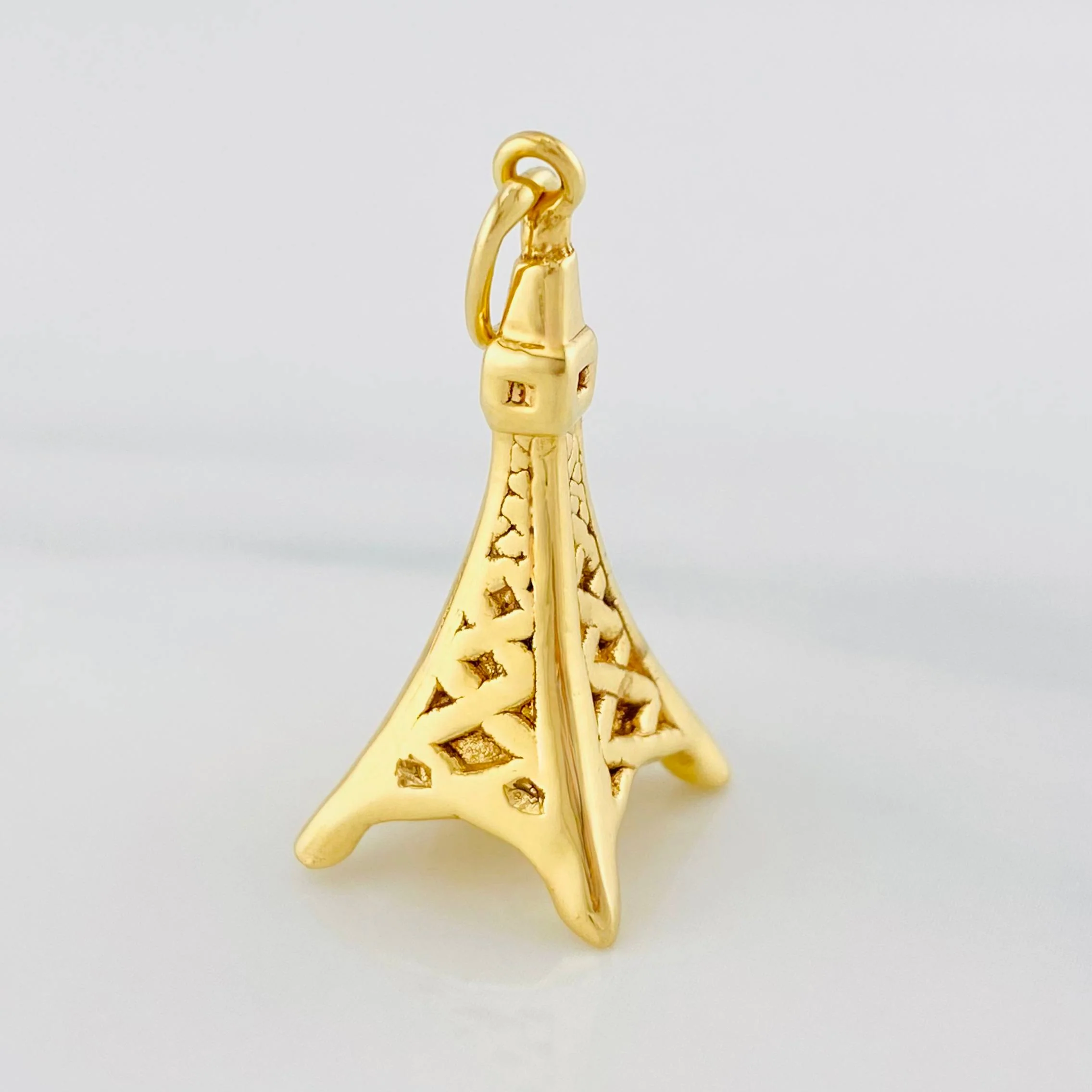 Dije Torre Eiffel 1.65g / 3.2cm Oro Amarillo 18K - Image 3