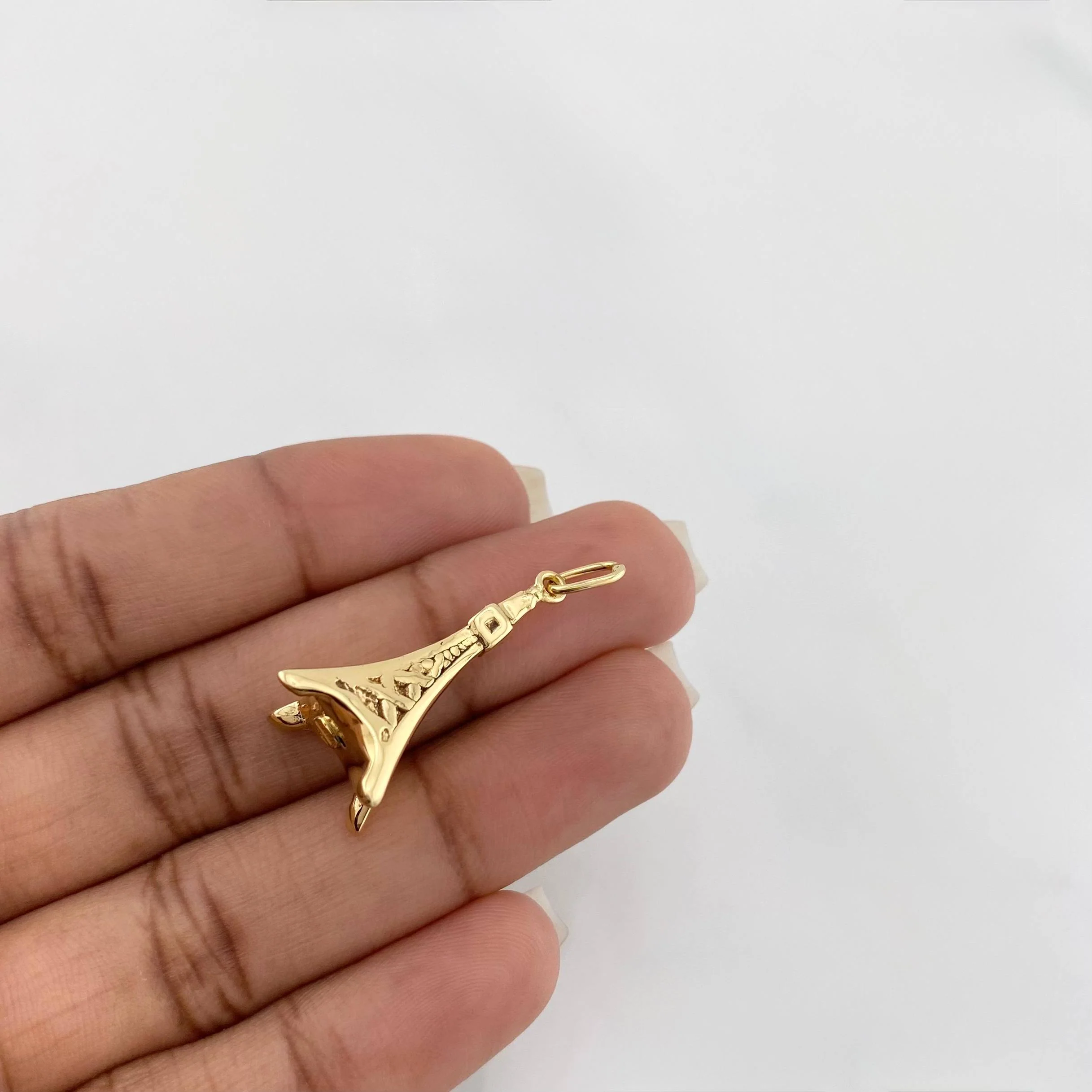 Dije Torre eiffel 1.65g / 3cm Oro Amarillo 18K - Image 4