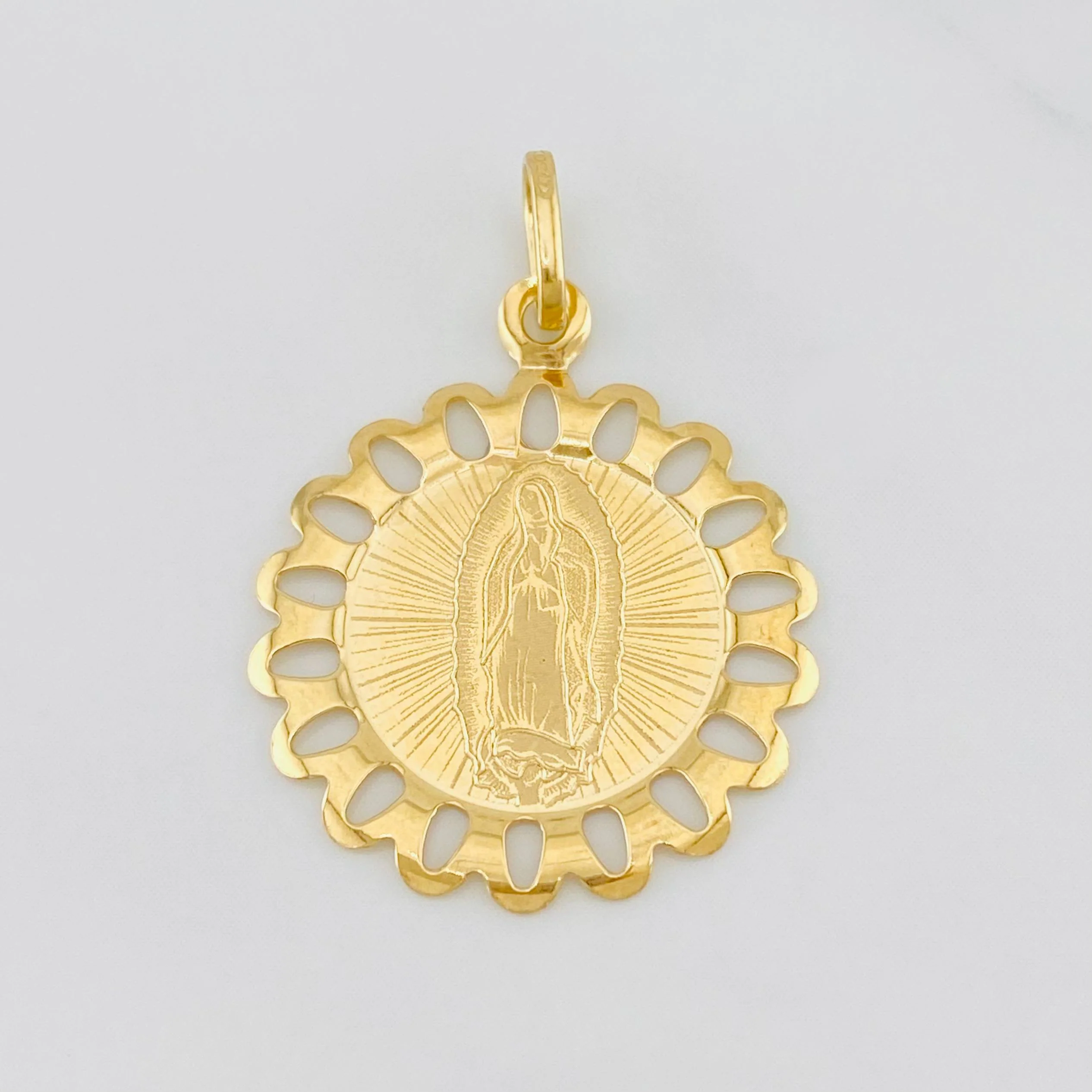 Dije Virgen de guadalupe 1.25g / 2.5cm Oro Amarillo 18K