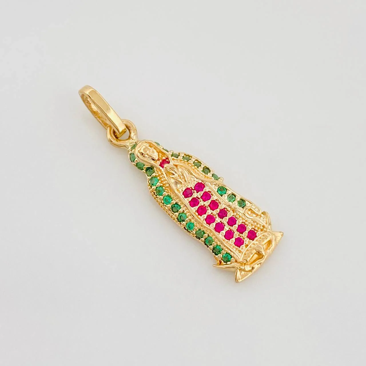 Dije Virgen De Guadalupe 1.65 g / 2.7 cm Oro Amarillo 18K - Image 2