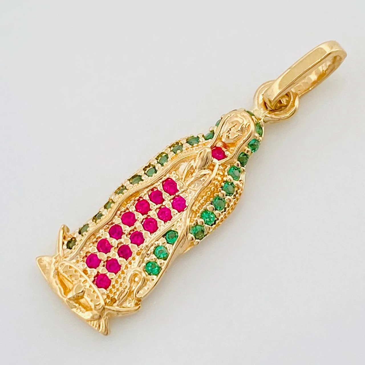 Dije Virgen De Guadalupe 1.65 g / 2.7 cm Oro Amarillo 18K - Image 3