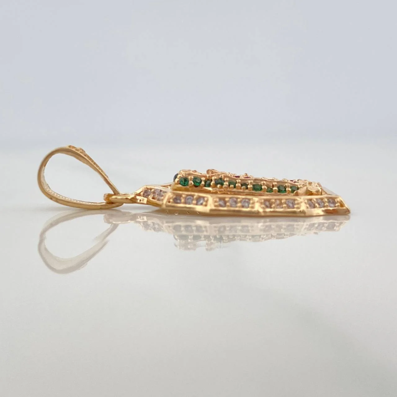 Dije Virgen De Guadalupe 3.1 g / 3 cm Oro Amarillo 18K - Image 3