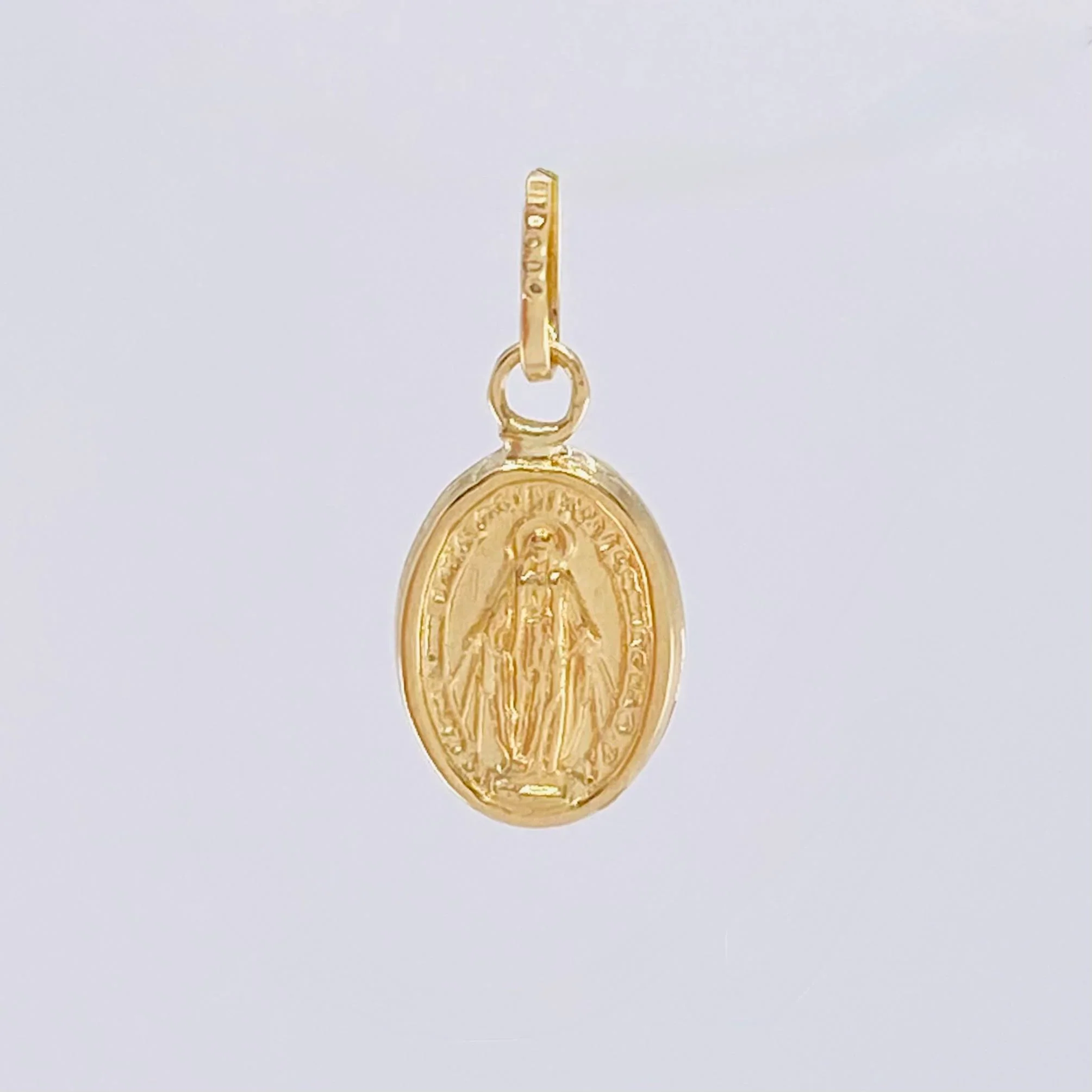 Dije Virgen De La Milagrosa 0.25 g / 1.5 cm Oro Amarillo 18K - Image 3