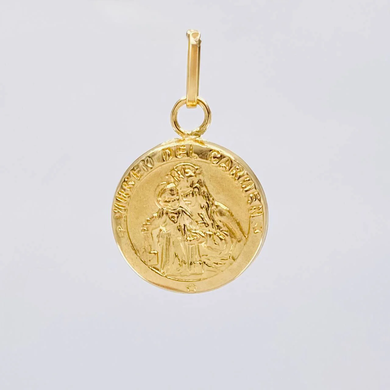 Dije Virgen Del Carmen 0.55 g / 1.6 cm Oro Amarillo 18K - Image 2