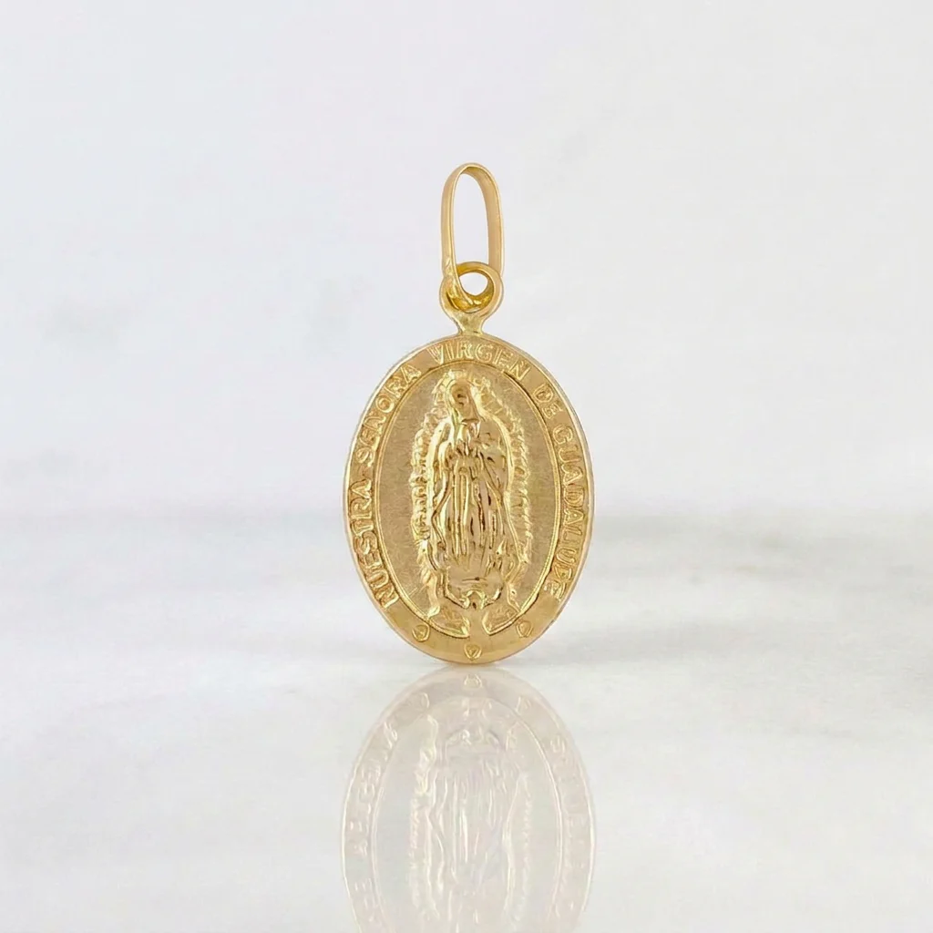 Dije Virgen Guadalupe 0.9 g / 2.4 cm Oro Amarillo 18K