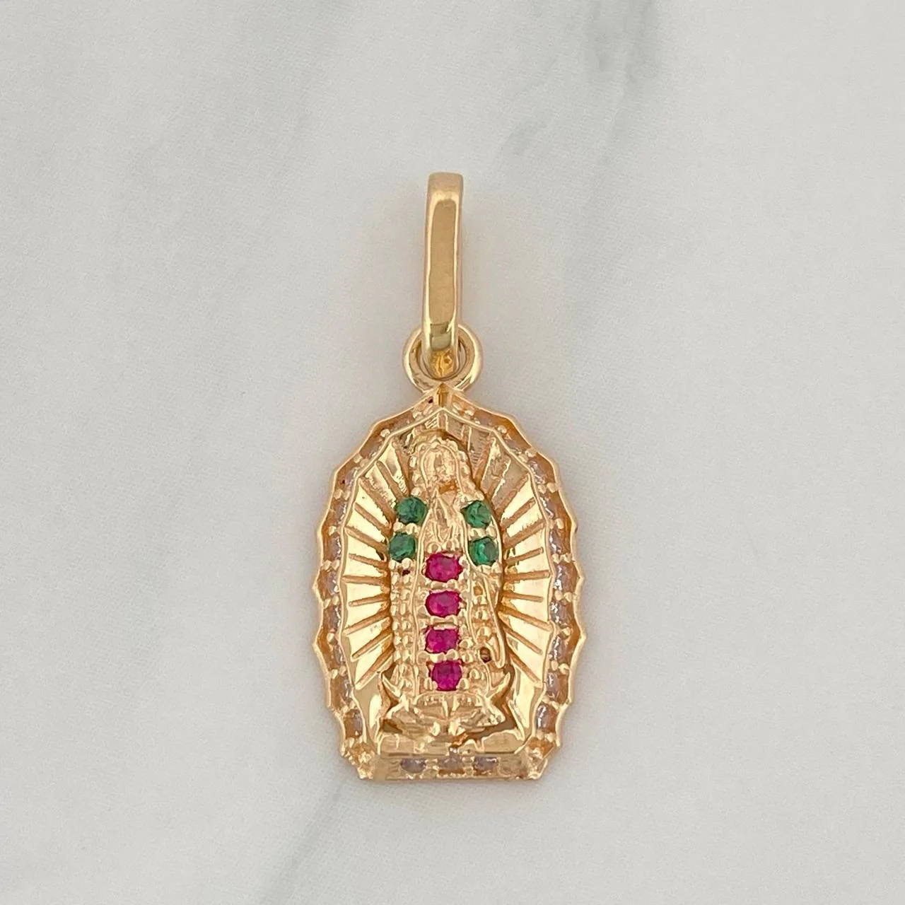 Dije Virgen Guadalupe 1.1 g / 2 cm Oro Amarillo 18K
