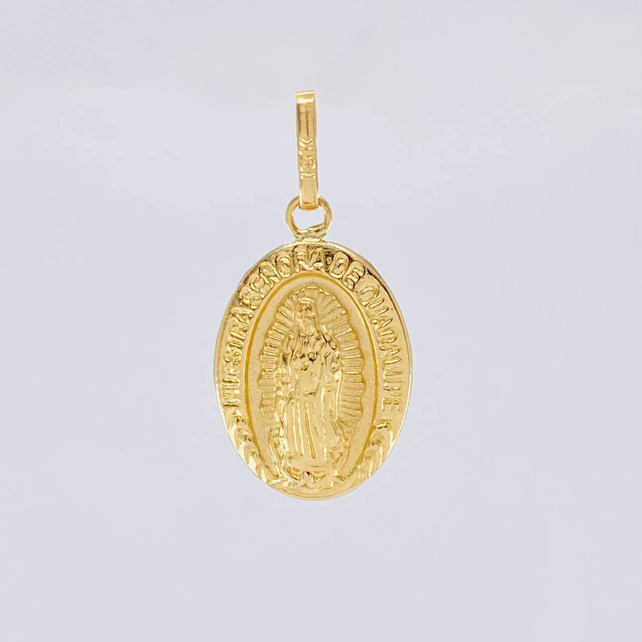 Dije Virgen Guadalupe 1.15g / 1.8cm Oro Amarillo 18K - Image 2