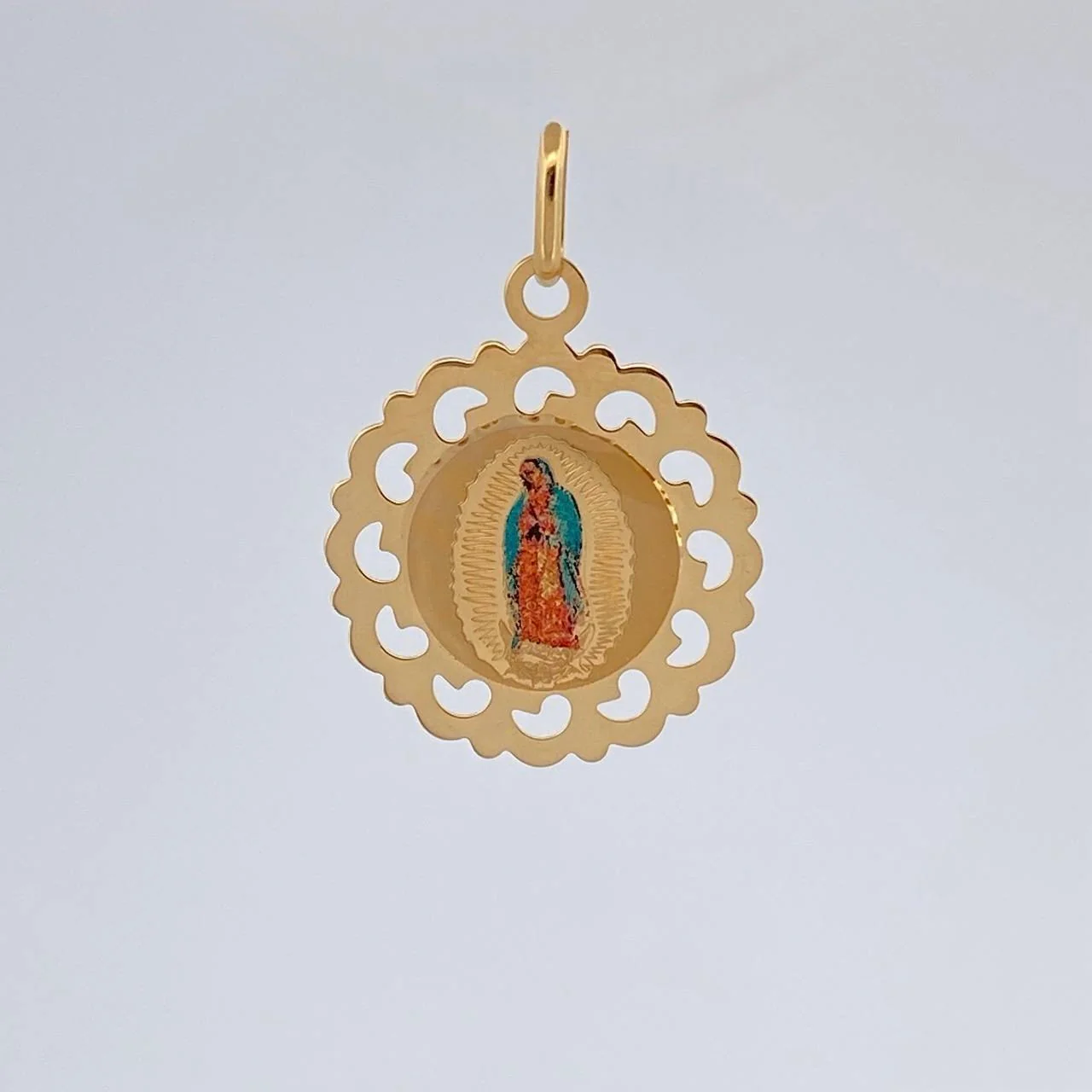 Dije Virgen Guadalupe 1.2 g / 2.6 cm Oro Amarillo 18K