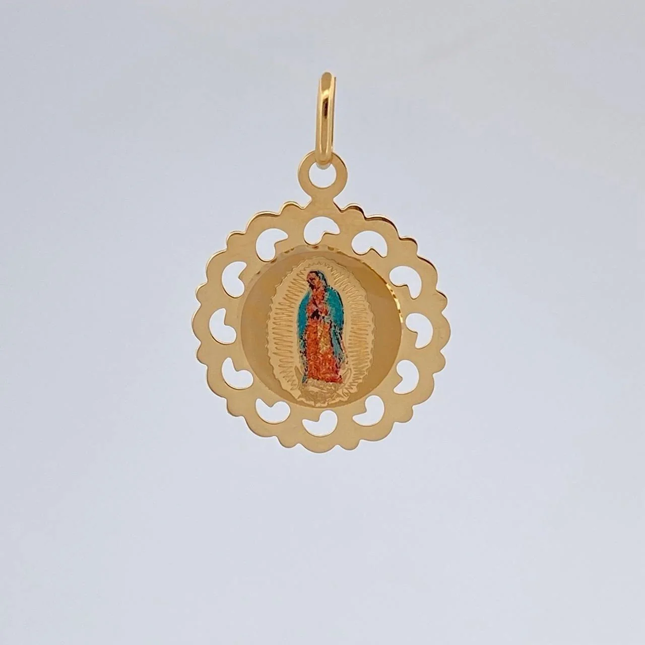 Dije Virgen Guadalupe 1.2 g / 2.6 cm Oro Amarillo 18K