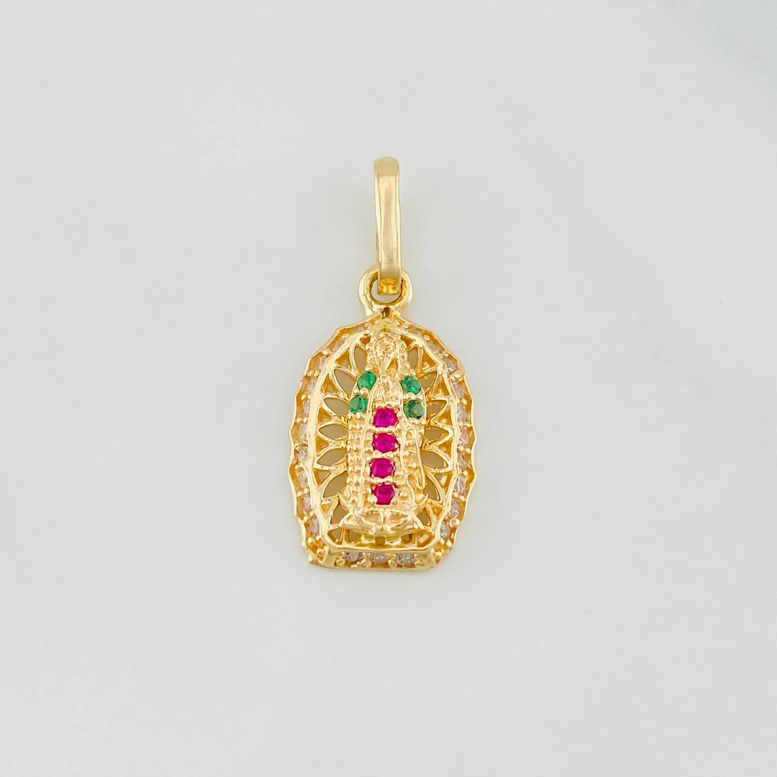 Dije Virgen Guadalupe 1.3g / 2.2cm Oro Amarillo 18K