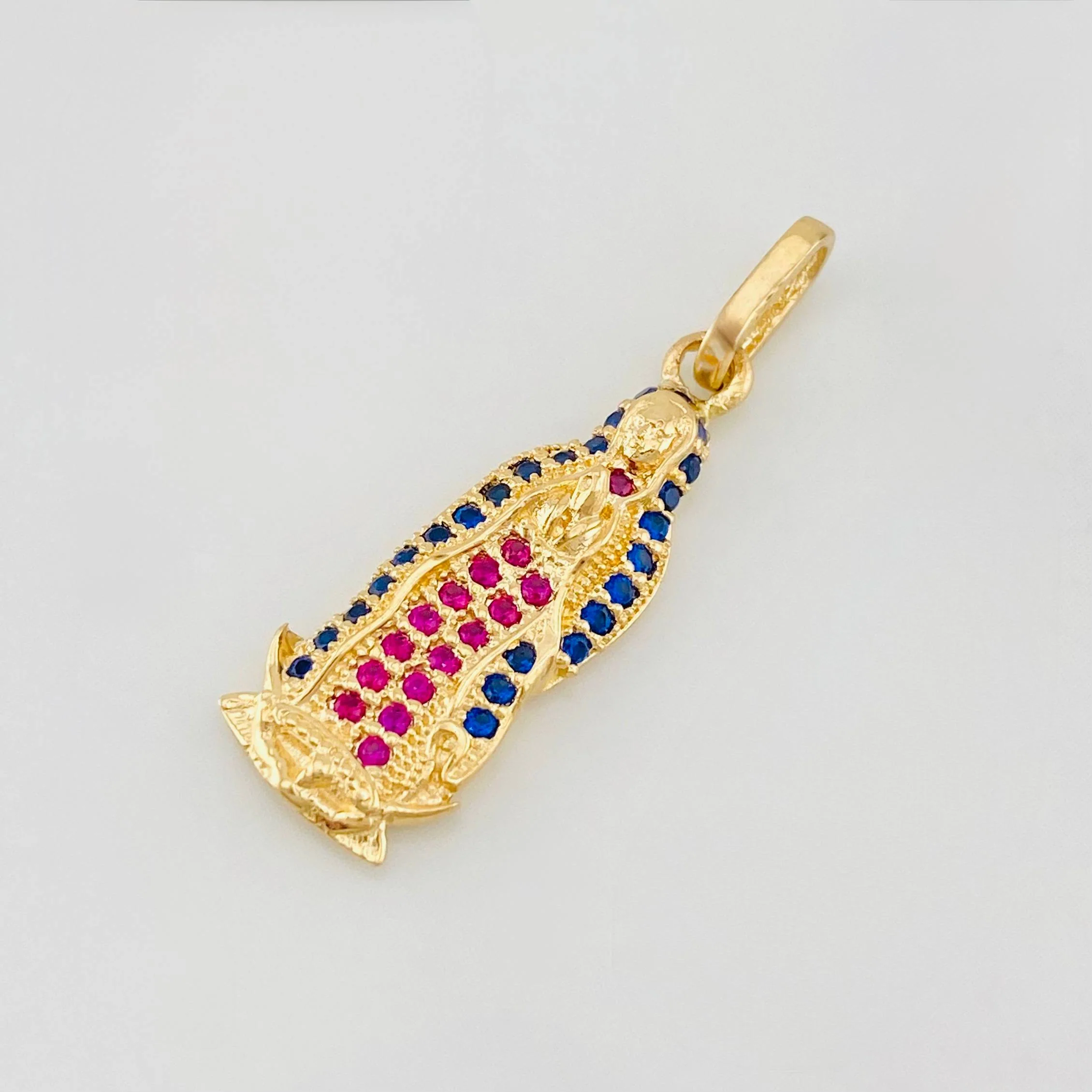 Dije Virgen Guadalupe 1.65g / 2.7cm Oro Amarillo 18K - Image 2