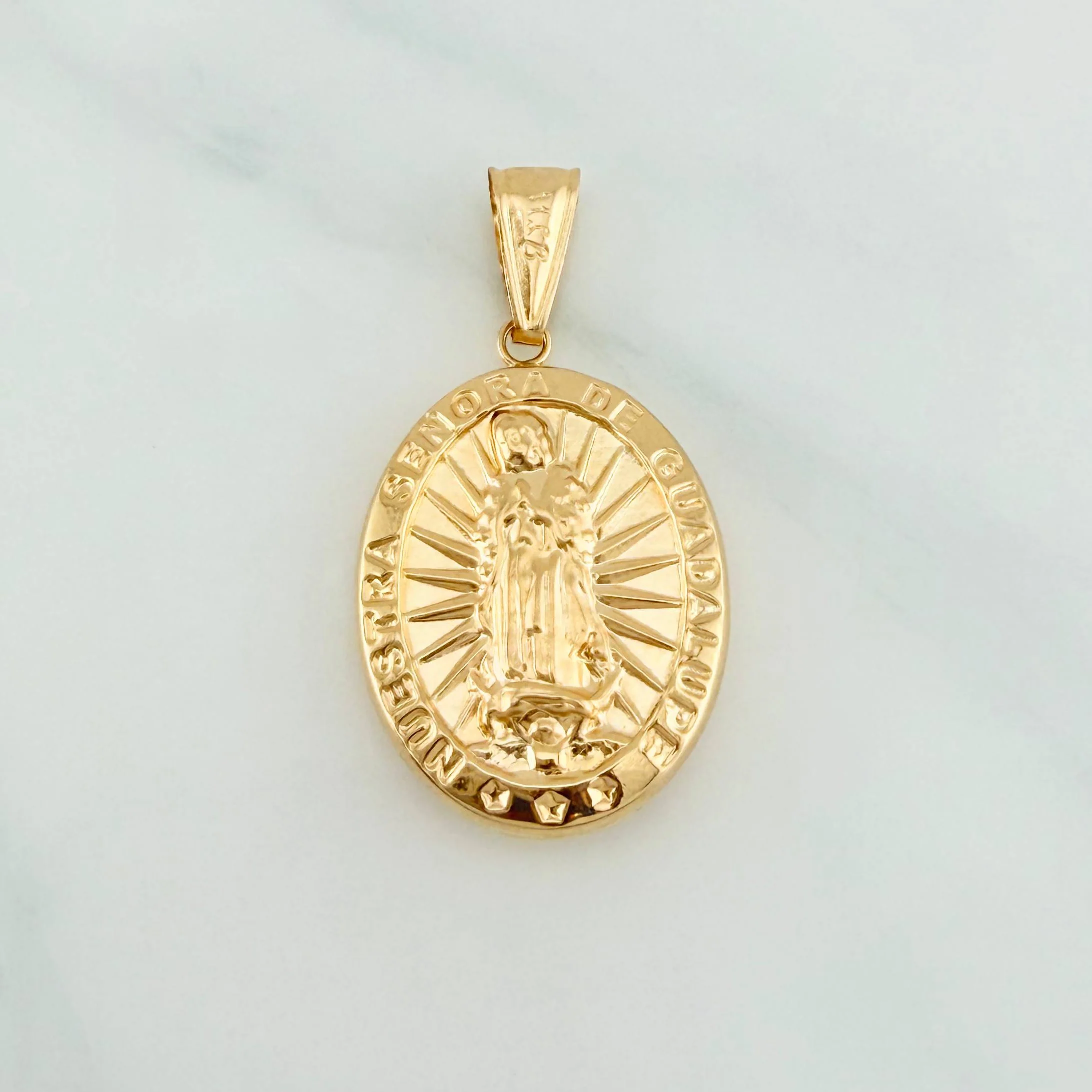 Dije Virgen Guadalupe 2.4 g / 3.7 cm Oro Amarillo 18K
