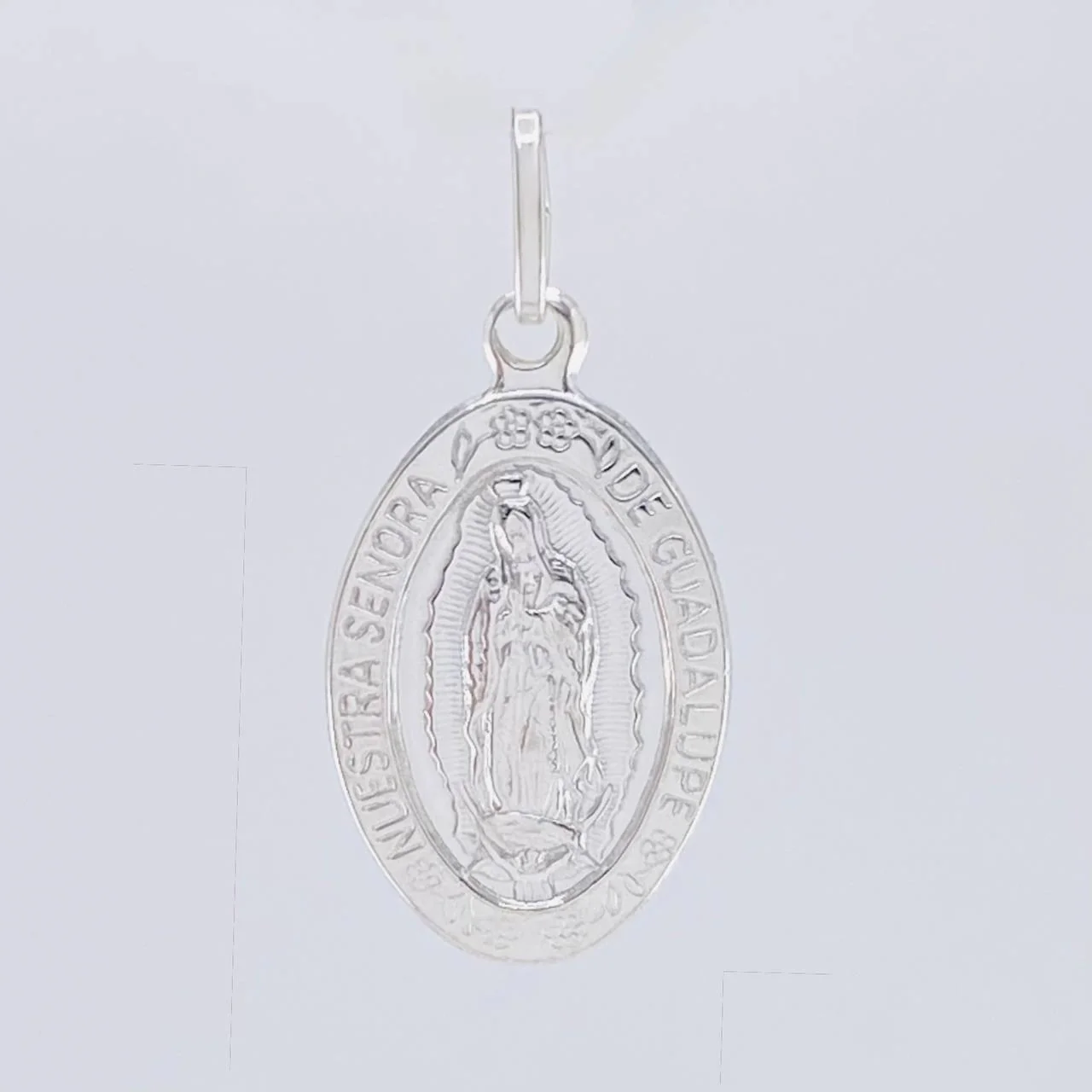 Dije Virgen Guadalupe 5.35 g / 3.5 cm Plata 925 - Image 2