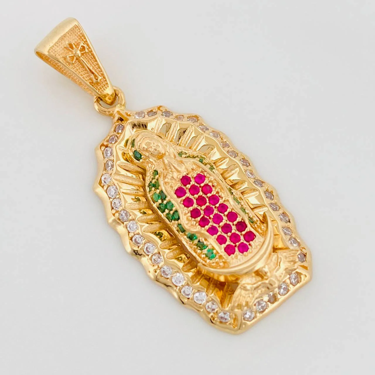 Dije Virgen Guadalupe 5.4 g / 3.7 cm Oro Amarillo 18K - Image 3