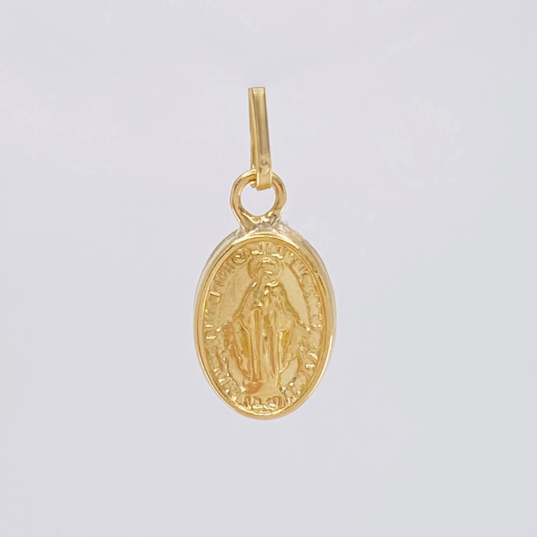 Dije Virgen Milagrosa 0.35gr / 1.6cm / Oro Amarillo 18K © - Image 3