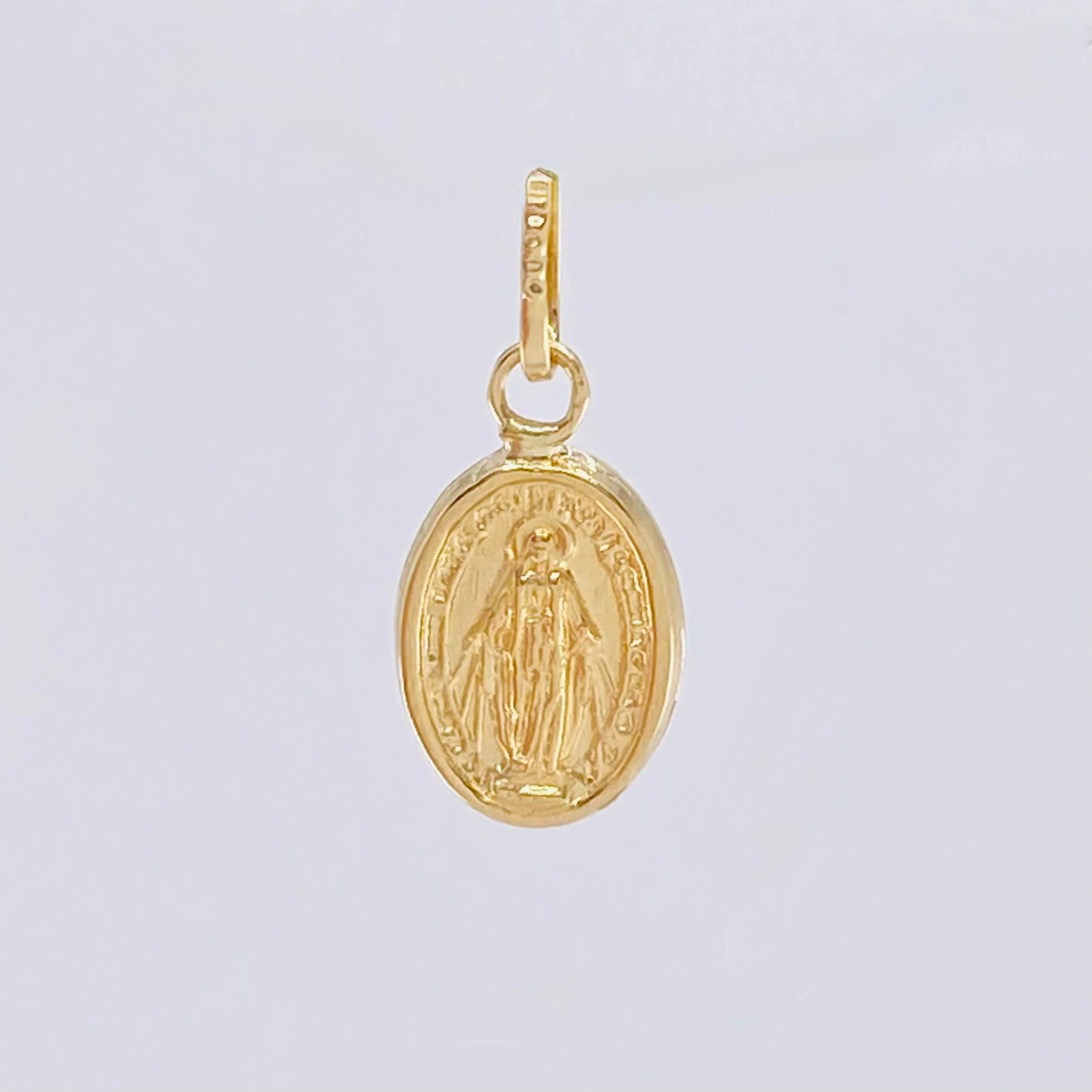 Dije Virgen Milagrosa 0.45gr / 1.7cm / Oro Amarillo 18K © - Image 4