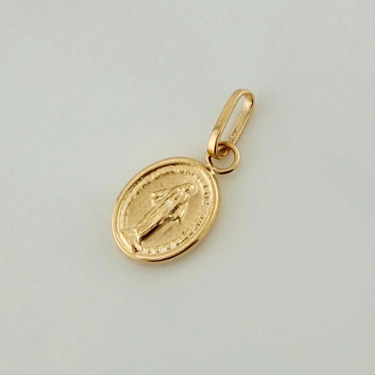 Dije Virgen Milagrosa 0.6gr / 2cm / Oro Amarillo 18K % - Image 3