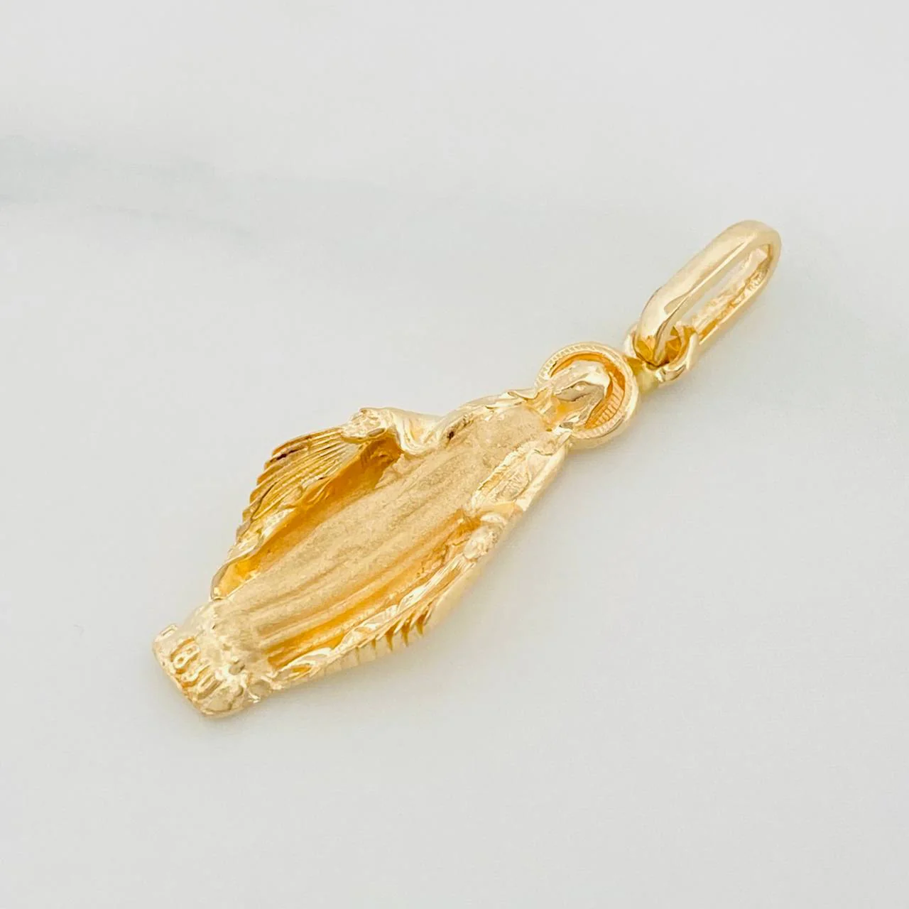 Dije Virgen Milagrosa 2.15 g / 2.8 cm Oro Amarillo 18K - Image 3