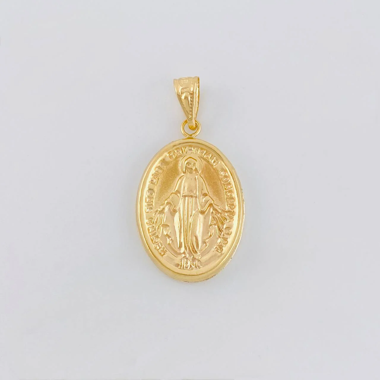 Dije Virgen Milagrosa 2.6 g / 1.9 cm Oro Amarillo 18K