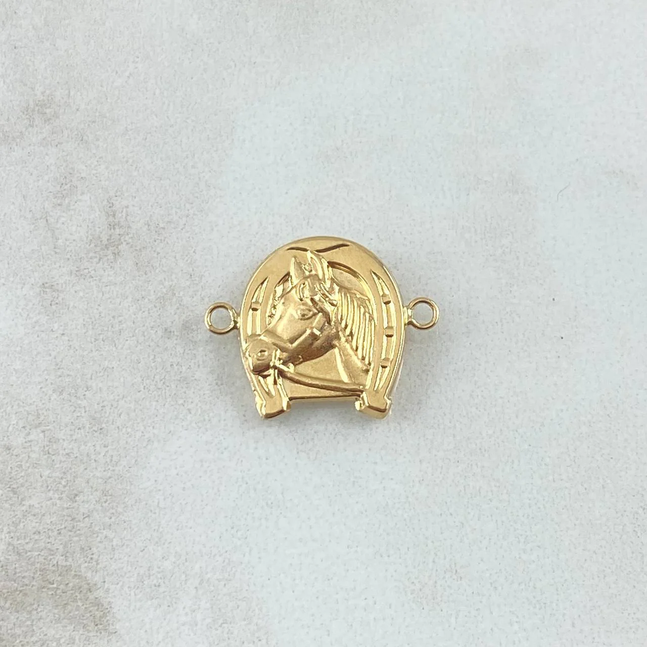 Herraje Herradura Caballo 0.4 g / 1.4 cm Oro Amarillo 18K - Image 2