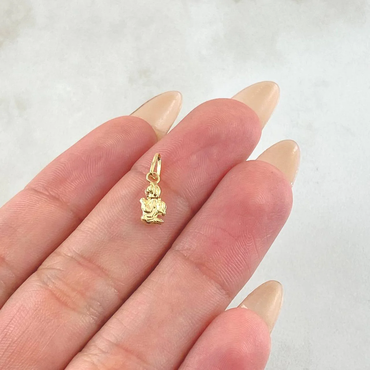 Dije Angel 0.2gr / 1.2cm / Oro Amarillo 18K - Image 3