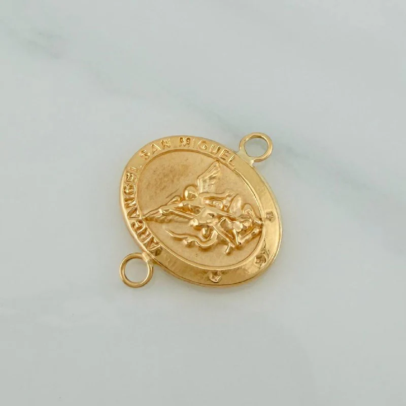Herraje Arcangel San Miguel 0.95gr / 1.8cm / Oro Amarillo 18K % - Image 2