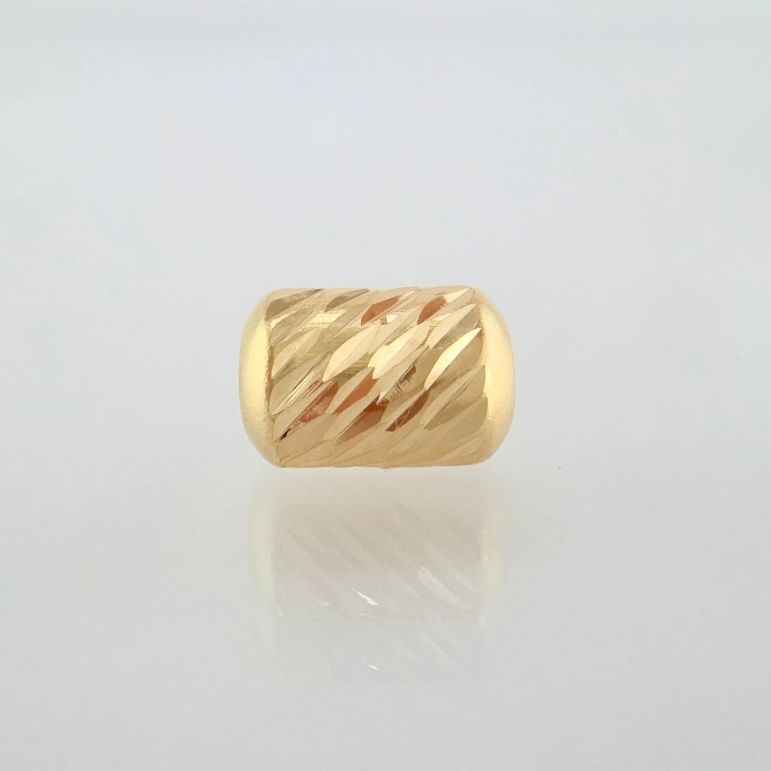 Herraje Cilindro 0.2gr / 6mm Oro Amarillo 18K ©