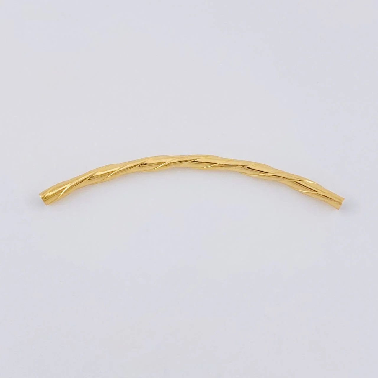 Herraje Cilindro 0.3 g / 3.9 cm Oro Amarillo 18K