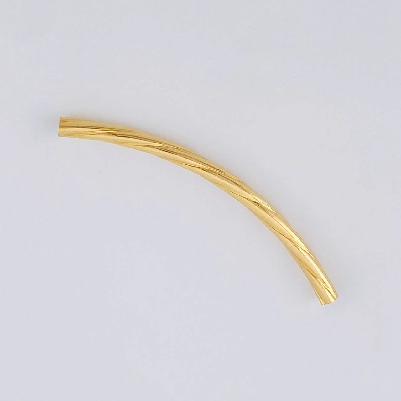 Herraje Cilindro 0.4 g / 4 cm Oro Amarillo 18K - Image 3